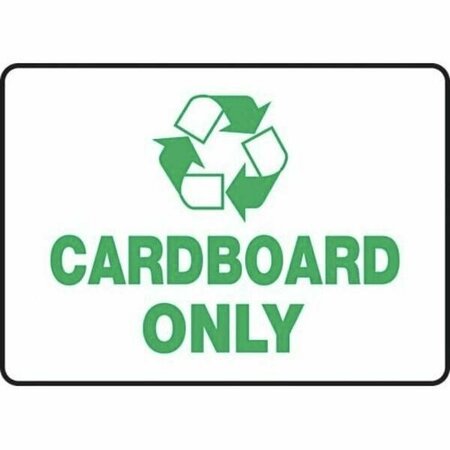 ACCUFORM SAFETY SIGNS CARDBOARD ONLY 10 X 14 MPLR558XT MPLR558XT